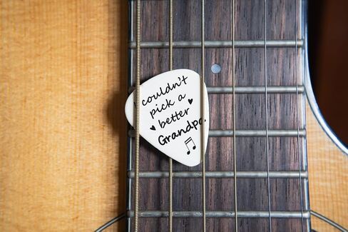 Ptzizi لم أتمكن من اختيار جد أفضل، مجوهرات من الفولاذ المقاوم للصدأ لعازف الجيتار والموسيقي بابا الجد وعيد الأب وعيد الميلاد in Kuwait