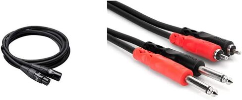 هوسا كيبل ميكروفون HMIC-010 برو، موصلات XLR3F الى XLR3M، طول الكابل 10 قدم، موصلات ريان مطلية بالفضة، 20 ايه دبليو جي × 2 موصلات نحاسية خالية من الاكسجين، درع مضفر بنسبة 90% OFC in Kuwait