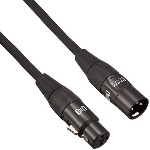 هوسا كيبل ميكروفون HMIC-010 برو، موصلات XLR3F الى XLR3M، طول الكابل 10 قدم، موصلات ريان مطلية بالفضة، 20 ايه دبليو جي × 2 موصلات نحاسية خالية من الاكسجين، درع مضفر بنسبة 90% OFC in Kuwait
