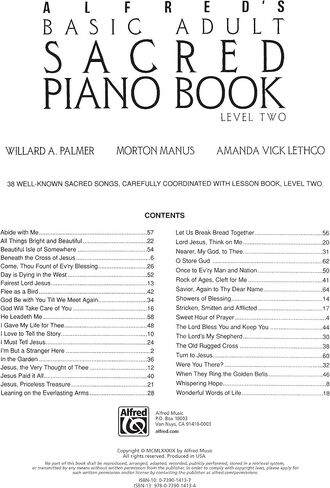 Alfred's Basic Adult Piano Course Sacred Book, Bk 2 (Alfred's Basic Adult Piano Course, Bk 2) in Saudi Arabia