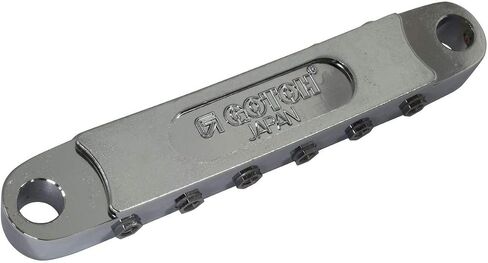 Gotoh GE103B-T Tune-O-Matic Style Guitar Bridge with Large Metic Stud Posts, Chrome in Kuwait