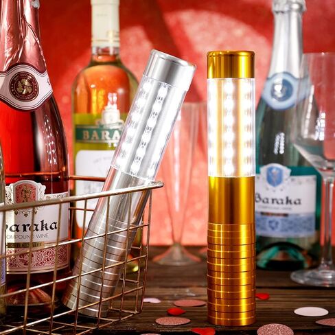 دراجون فلاي دريمز زجاجة اضاءة ليد ستروب باتون قابلة لاعادة الاستخدام مع 3 اوضاع اضاءة للنوادي الليلية وحفلات الزفاف والحفلات والانشطة in Kuwait