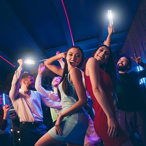 دراجون فلاي دريمز زجاجة اضاءة ليد ستروب باتون قابلة لاعادة الاستخدام مع 3 اوضاع اضاءة للنوادي الليلية وحفلات الزفاف والحفلات والانشطة in Kuwait