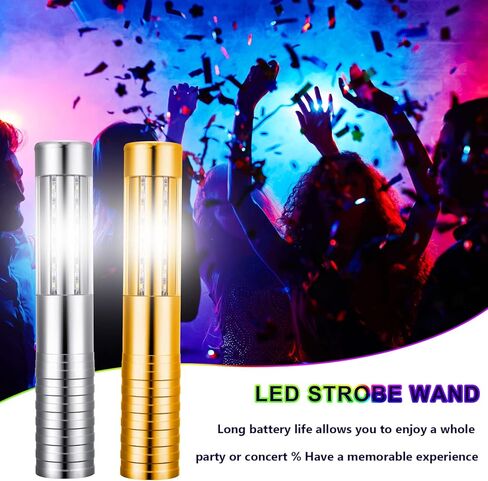 دراجون فلاي دريمز زجاجة اضاءة ليد ستروب باتون قابلة لاعادة الاستخدام مع 3 اوضاع اضاءة للنوادي الليلية وحفلات الزفاف والحفلات والانشطة in Kuwait