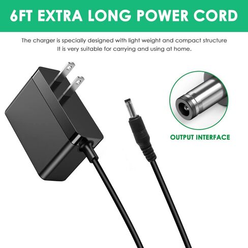 شاحن بديل Mrgru متوافق مع Korg Volca KA350 KROSS-61 KROSS-88 Syth Bass Beats Rhythm Keys Loop Synthesizer مزود سلك الطاقة in Kuwait