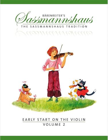 Sassmannshaus, Kurt - Early Start on the Violin Book 1 Published by Baerenreiter Verlag in Saudi Arabia