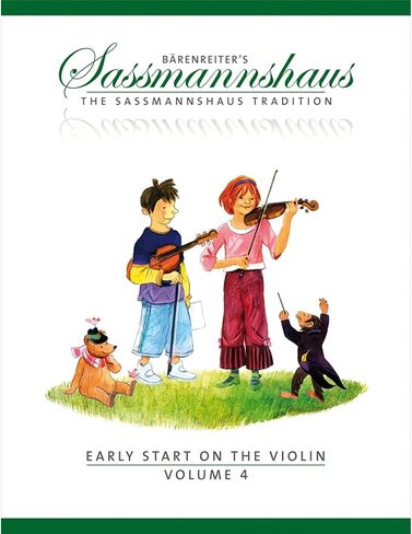 Sassmannshaus, Kurt - Early Start on the Violin Book 1 Published by Baerenreiter Verlag in Saudi Arabia