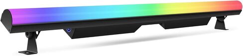 شريط أضواء المسرح، ValaVa 60W 144 RGB LED Pixel Light Bar، DMX DJ Lights Bar Sound المنشط Master/Slave Strobe Professional DJ معدات الإضاءة، لكنيسة حفلات الزفاف in Kuwait