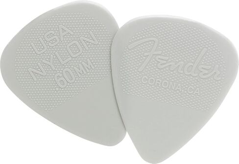 Fender Nylon Guitar Picks 351 Shape, White, 0.46mm, 12-Pack in Saudi Arabia