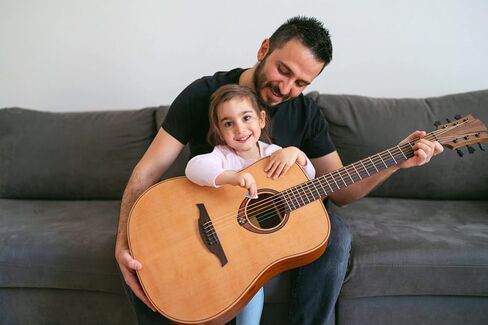 بتزدزد ريشة جيتار من الستانلس ستيل بتصميم I Couldn't Pick A Better Uncle، مجوهرات لعازف الجيتار والموسيقي والرجل والعم وعيد الاب وعيد الميلاد والكريسماس in Kuwait