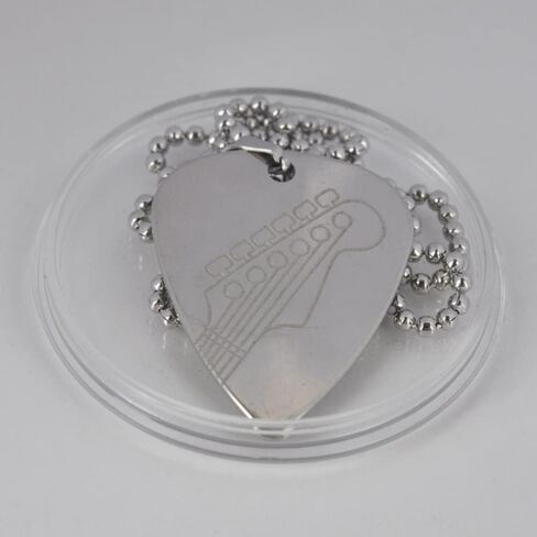 Guitar Pick Necklace, Stainless Steel Guitar Picks, Music Note Pendant Jewelry, Guitar Picks Plectrum, Guitar Accessories For Music Lovers Gifts in Kuwait
