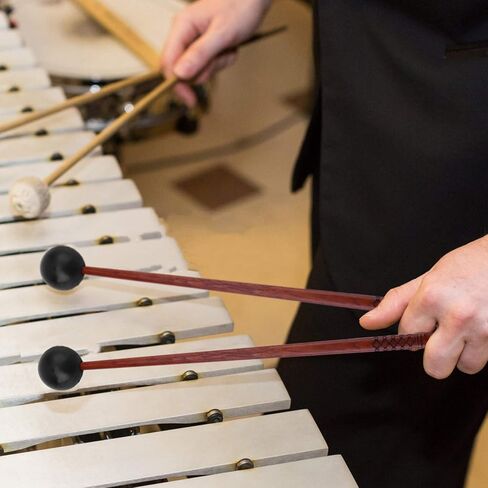 2 قطعة من عصي إكسيليفون، عصي إيقاع خشبية لأجراس الطاقة، إكسيليفون، كتلة خشبية، طبلات وأجراس in Kuwait