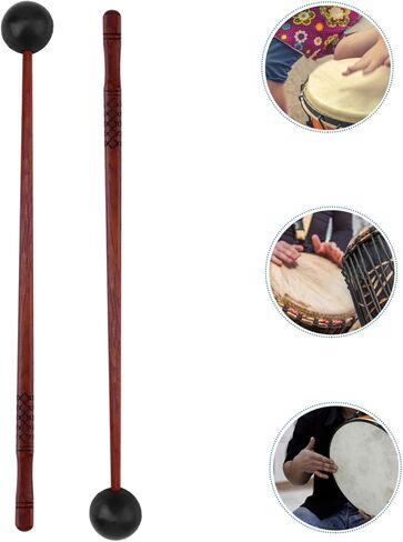 2 قطعة من عصي إكسيليفون، عصي إيقاع خشبية لأجراس الطاقة، إكسيليفون، كتلة خشبية، طبلات وأجراس in Kuwait