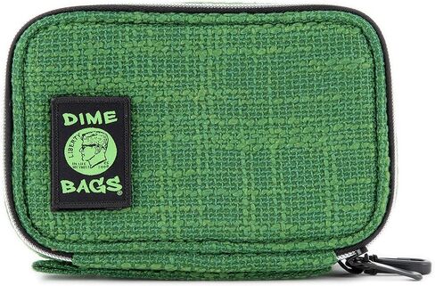 DIME BAGS Pod Padded Travel Case with Key Chain Clip | Protective Hemp Pouch with Padded Interior (5 Inch, Aqua) in Saudi Arabia