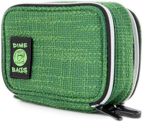 DIME BAGS Pod Padded Travel Case with Key Chain Clip | Protective Hemp Pouch with Padded Interior (5 Inch, Aqua) in Saudi Arabia