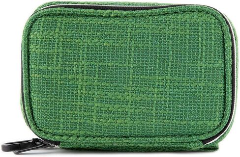 DIME BAGS Pod Padded Travel Case with Key Chain Clip | Protective Hemp Pouch with Padded Interior (5 Inch, Aqua) in Saudi Arabia