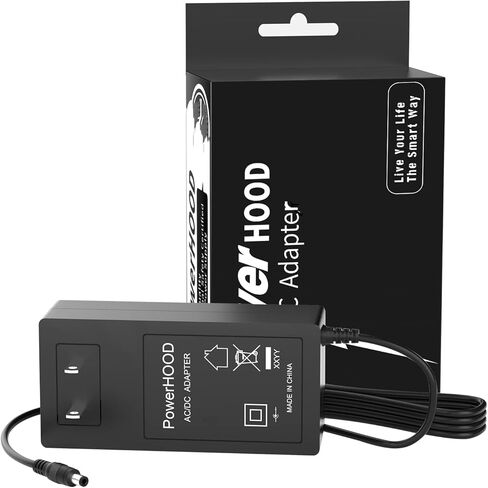 PowerHOOD AC/DC Adapter Charger Compatible with Boss ME-90 ME90 Guitar Multi-Effects Pedal Replacement Power Supply Cord in Saudi Arabia