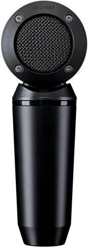 Shure PGA181 Condenser Microphone - Side-Address Mic for Instrument and Vocals with Cardioid Pick-up Pattern, 3-pin XLR Connector, 15' XLR-to-XLR Cable, Stand Adapter and Zipper Pouch (PGA181-XLR) in Saudi Arabia