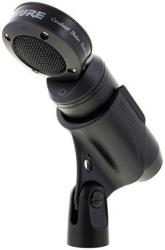 Shure PGA181 Condenser Microphone - Side-Address Mic for Instrument and Vocals with Cardioid Pick-up Pattern, 3-pin XLR Connector, 15' XLR-to-XLR Cable, Stand Adapter and Zipper Pouch (PGA181-XLR) in Saudi Arabia