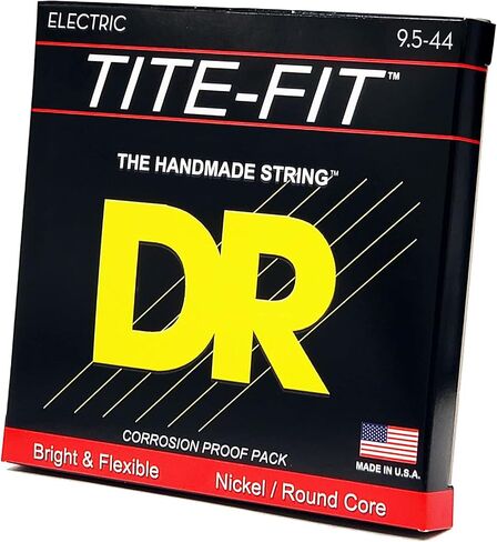 DR Strings Tite Fit Electric Round Core 9.5-44 in Saudi Arabia