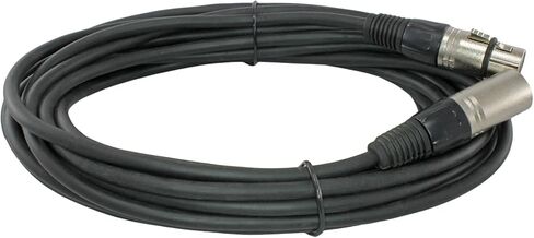 Yovus 35 قدم XLR كابل تمديد ميكروفون ذكر إلى أنثى مع نهاية قابلة للخدمة in Kuwait