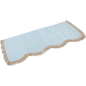 Cloth, Golden Velvet Piano Keyboard Cover Multifunctional with Tassels for 88 Key Electronic Pianos(blue) in Saudi Arabia