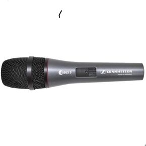 Sennheiser e865 S Lead Vocal Condenser Microphone with Switch,Charcoal