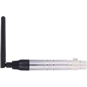 Lixada DMX512 DMX Dfi DJ 2.4G Wireless Receiver with Adapter Antenna Lighting Controller 23DBM High Power 1000M Ultra Long Distance for LED Stage PAR Effect Lamp