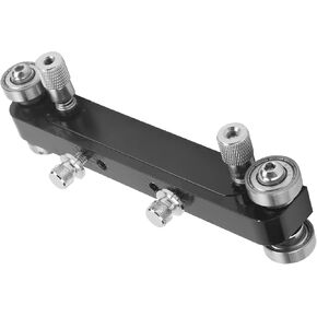 EBTOOLS Adjustable Nut Bridge Sander, Guitar Bass Luthier Sanding Tool Aluminium Alloy Nut and Bridge Sander for Guitar Bass(Black) in Kuwait
