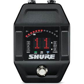 Shure GLXD6+ Pro Digital Wireless Guitar Pedal Receiver, Dual Band (operates in 2.4GHz and 5.8Hz), 100 ft Range - for use with GLX-D+ Dual Band Wireless Systems (Transmitter Sold Separately)