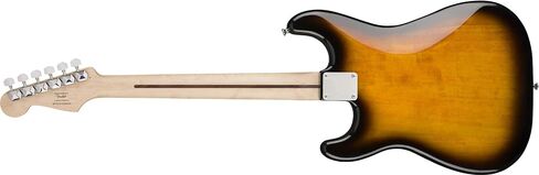 Squier Bullet Stratocaster HT SSS Electric Guitar, Brown Sunburst, Laurel Fingerboard & Professional Series Instrument Cable, Straight/Straight, Black, 10ft in Saudi Arabia