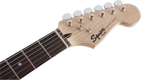 Squier Bullet Stratocaster HT SSS Electric Guitar, Brown Sunburst, Laurel Fingerboard & Professional Series Instrument Cable, Straight/Straight, Black, 10ft in Saudi Arabia