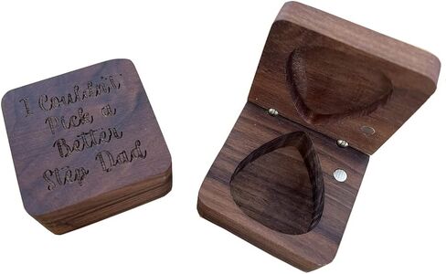 صندوق تخزين اختيار الجيتار من FWIW، لم أستطع اختيار أب أفضل خطوة، صندوق هدايا اختيار الجيتار لأبي الخطوة، هدية عيد الميلاد لأبي الخطوة، عبوة واحدة in Kuwait