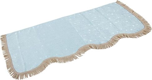 Cloth, Golden Velvet Piano Keyboard Cover Multifunctional with Tassels for 88 Key Electronic Pianos(blue) in Saudi Arabia