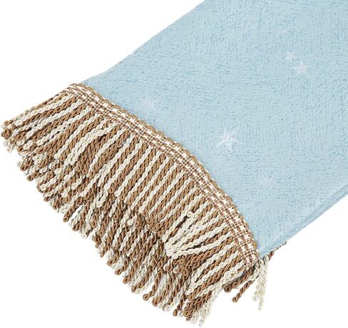 Cloth, Golden Velvet Piano Keyboard Cover Multifunctional with Tassels for 88 Key Electronic Pianos(blue) in Saudi Arabia
