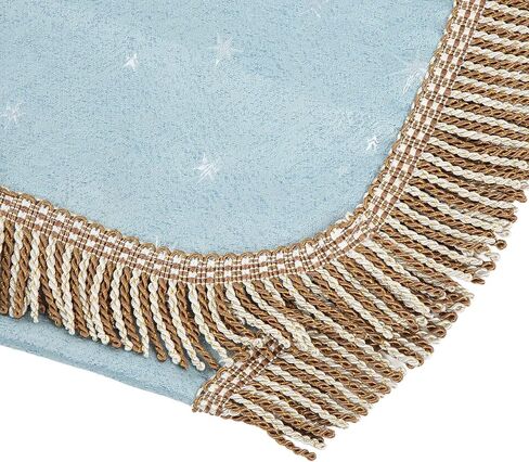 Cloth, Golden Velvet Piano Keyboard Cover Multifunctional with Tassels for 88 Key Electronic Pianos(blue) in Saudi Arabia
