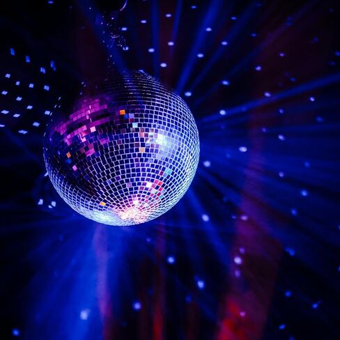 MECCANIXITY Mirror Ball, 2, 3.2, 4 Inch Disco Reflective Balls with Hanging Ring Silver Tone for DJ Club Stage Wedding Holiday Bar Party Decorations, Pack of 20 in Saudi Arabia