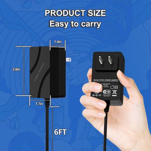 FGIEU Guitar Pedal Power Supply for Truetone 1 Spot Power Supply, 9V DC 2A 2000mA Power Cord Tip Negative for Guitar Effect Pedal Board in Saudi Arabia