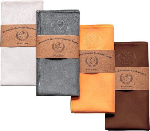 MI&VI Synthetic Chamois Microfiber Instrument Cleaning & Polishing Cloth for Violin, Viola, Cello, Bass, Guitar, Saxophone, Flute 12x12in (Charcoal-Grey) in Kuwait