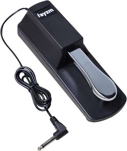 ريزام دواسة تثبيت عالمية للبيانو الرقمي والكيبورد الالكتروني، دواسة قدم مضادة للانزلاق مع مفتاح قطبي، كيبل بطول 1.4 متر in Kuwait