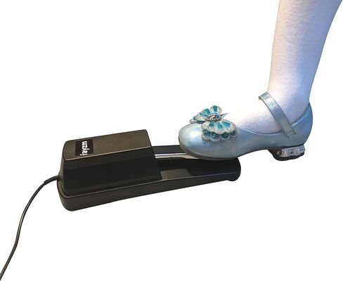 ريزام دواسة تثبيت عالمية للبيانو الرقمي والكيبورد الالكتروني، دواسة قدم مضادة للانزلاق مع مفتاح قطبي، كيبل بطول 1.4 متر in Kuwait