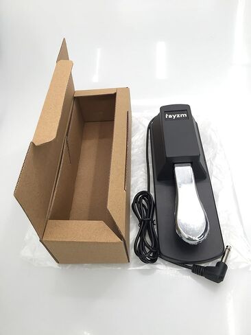 ريزام دواسة تثبيت عالمية للبيانو الرقمي والكيبورد الالكتروني، دواسة قدم مضادة للانزلاق مع مفتاح قطبي، كيبل بطول 1.4 متر in Kuwait