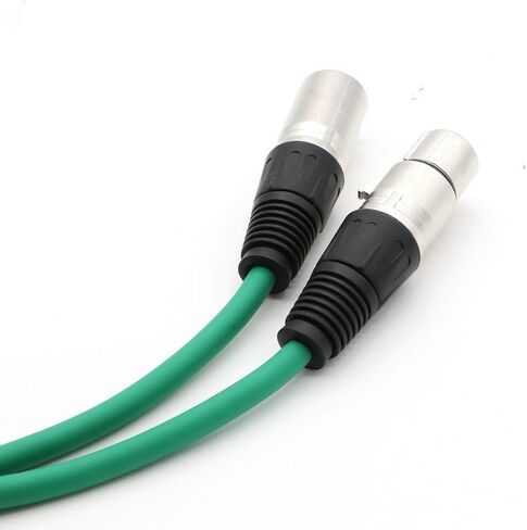 Dremake 40FT XLR إلى كابل مكبر الصوت سلك ثعبان XLR كابل 3Pin XLR ذكر إلى XLR أنثى كابل متوازن للميكروفون، الصوت الحي والأداء، المسرح، DJ، Pro - أحمر in Kuwait