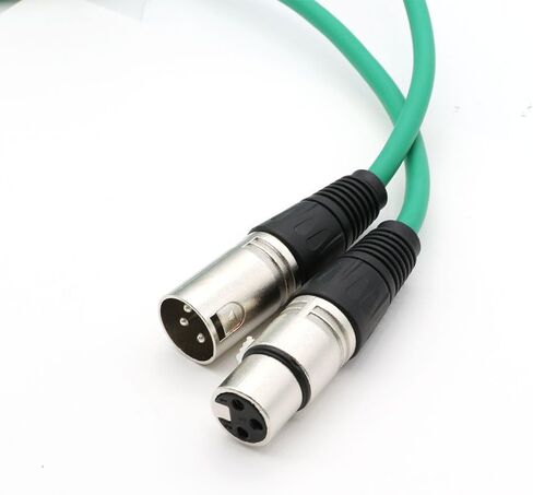 Dremake 40FT XLR إلى كابل مكبر الصوت سلك ثعبان XLR كابل 3Pin XLR ذكر إلى XLR أنثى كابل متوازن للميكروفون، الصوت الحي والأداء، المسرح، DJ، Pro - أحمر in Kuwait