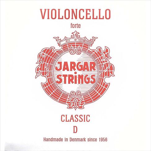 خيط سميك على شكل حرف D من Jargar 4/4 Cello D (شكل) كروم in Kuwait