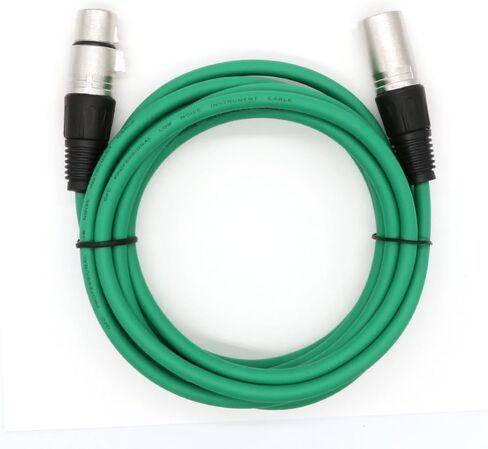 Dremake 40FT XLR إلى كابل مكبر الصوت سلك ثعبان XLR كابل 3Pin XLR ذكر إلى XLR أنثى كابل متوازن للميكروفون، الصوت الحي والأداء، المسرح، DJ، Pro - أحمر in Kuwait