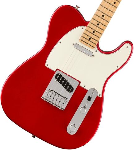 جيتار كهربائي من فيندر مكون من 6 أوتار، مع ضمان لمدة عامين، لليد اليمنى، لون Candy Apple Red (0145212509) in Kuwait