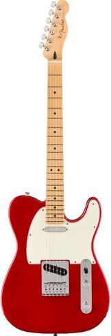 جيتار كهربائي من فيندر مكون من 6 أوتار، مع ضمان لمدة عامين، لليد اليمنى، لون Candy Apple Red (0145212509) in Kuwait