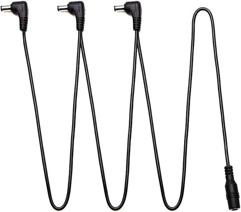 CXMRONGTAI 3 Ways Daisy Chain Power Guitar Pedal Board Power Supply Adapter Daisy Chain Cable for Guitar Effect Pedals in Saudi Arabia