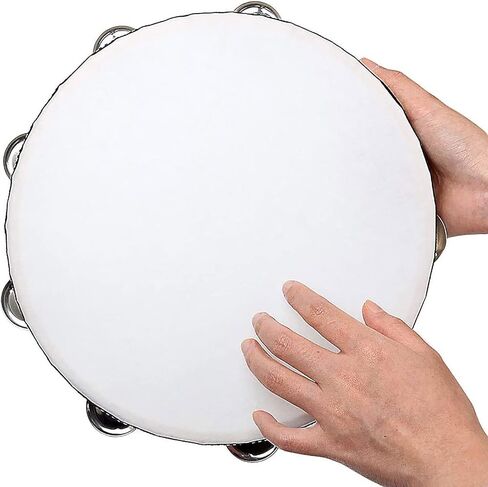 2 قطعة طبلة خشبية محمولة باليد، آلات إيقاعية موسيقية للعبة تعليمية لحفلات KTV لعبة الكنيسة (8 بوصة و10 بوصة) in Kuwait